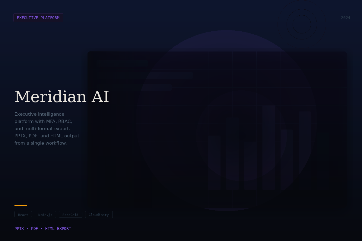 Meridian AI cover